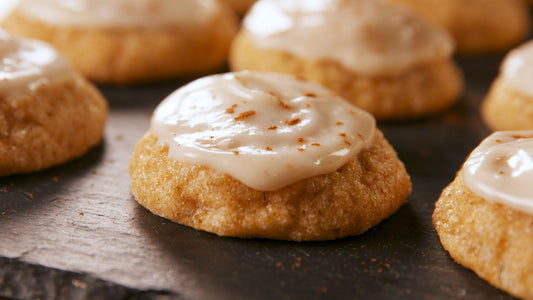soft baked pumpkin oat cookies