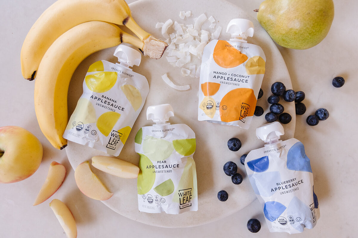 organic applesauce pouches