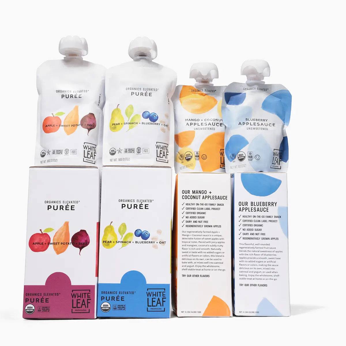 Regeneratively Farmed Essentials Bundle Including puree and applesauce pouches