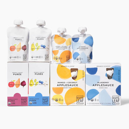 Regeneratively Farmed Essentials Bundle Including puree and applesauce pouches