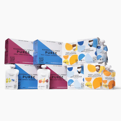 Regeneratively Farmed Essentials Bundle Including puree and applesauce pouches
