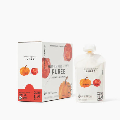 Organic Regeneratively Farmed® Pumpkin Baby Food Puree | White Leaf Provisions